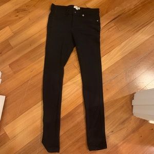Stretchy black jeans
